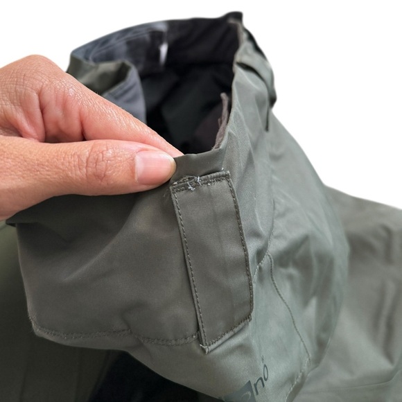 Patagonia Snowshot Pants Mens Medium Olive Distressed - Picture 16 of 16